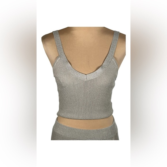 House of Harlow 1960 Metallic Skirt Set NWT Small - Picture 6 of 15